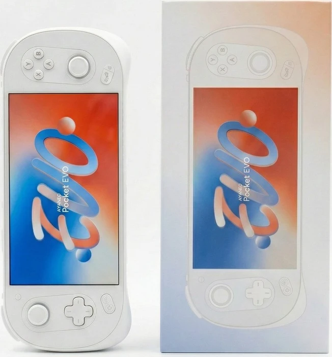 AyaNeo Pocket Evo, sky white, Snapdragon G3x Gen 2, 12GB RAM, 256GB Flash