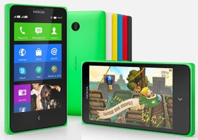 Nokia X grün