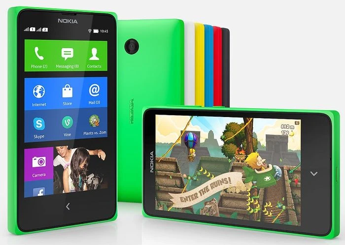 Nokia X grün