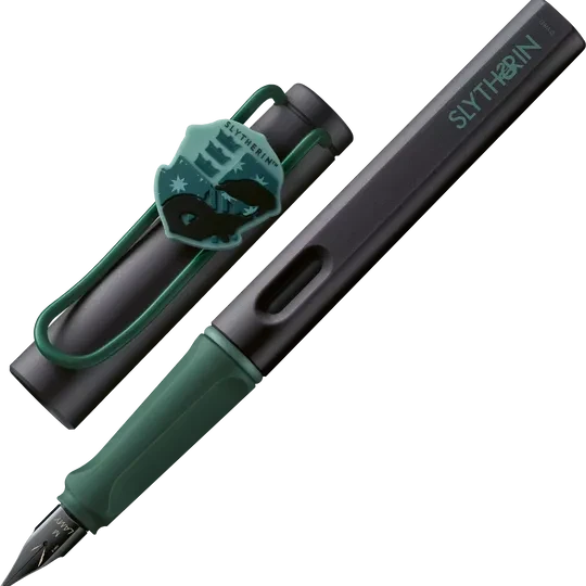 Lamy safari Harry Potter Wappen schwarz, rechte Hand, mittel, 4er-Set