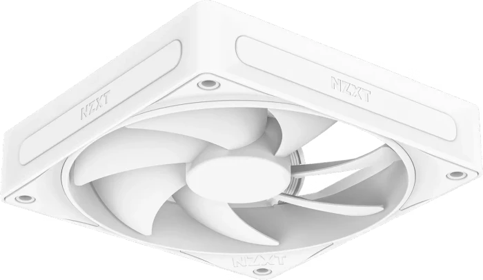 NZXT F Series F120P (2024), Matte White, weiß, 120mm