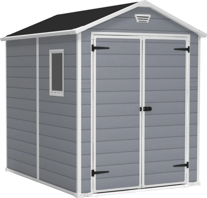 Keter Manor 6x8 Gerätehaus grau