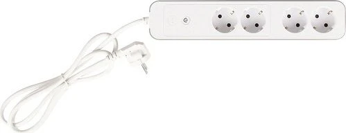 Müller Licht tint Smart Power Strip, Funksteckdosen-Steckdosenleiste, 2+2-fach, 1.8m