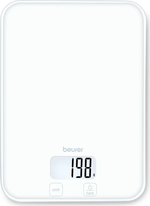 Beurer KS 19 digitale Küchenwaage pure white