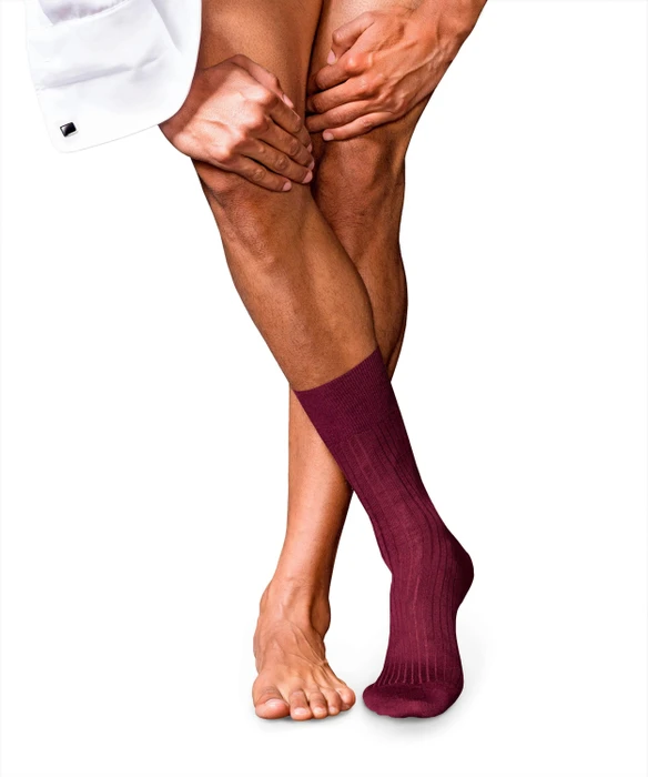 Falke No. 7 Finest Merino Socken barolo (Herren)