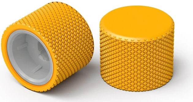 Glorious GMMK Pro Rotary Knob, Aluminium, Golden Yellow, gelb, 1 Taste