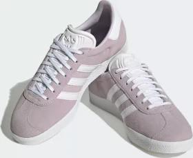 adidas Gazelle silver dawn/cloud white/core black (Damen)