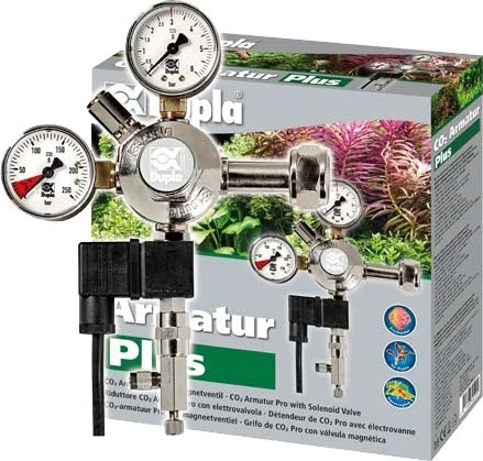 Dupla CO2 Armatur PLUS / CO2 Armatur Pro mit Magnetventil, Mehrweg