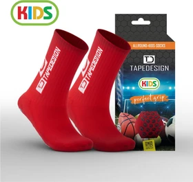 Tapedesign Allround Classic Kids Socken rot (Junior)