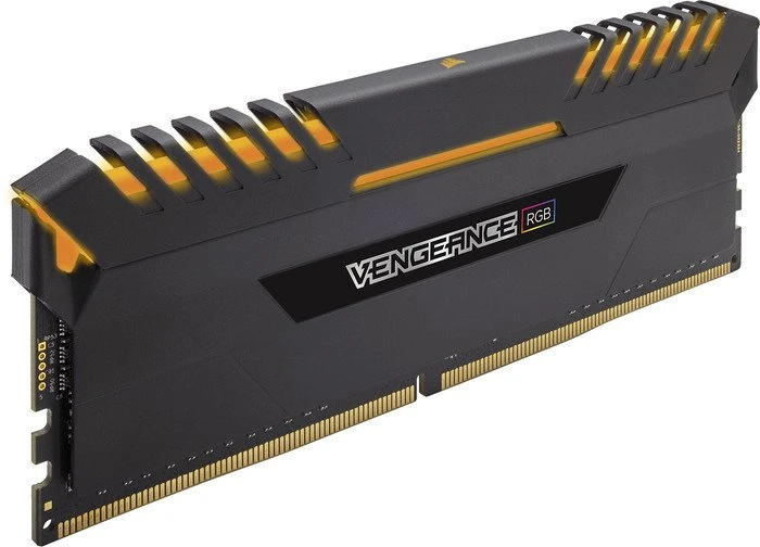 Corsair Vengeance RGB schwarz UDIMM 64GB Kit, DDR4-3200, CL16-18-18-36