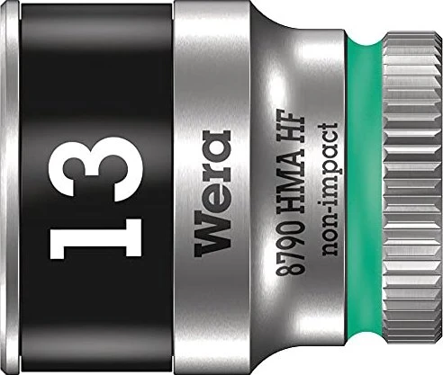 Wera 8790 HMA HF Zyklop Außensechskant Steckschlüssel 1/4", 13x23mm