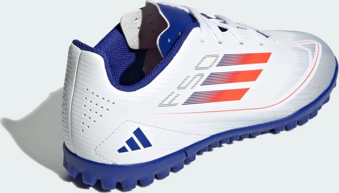 adidas F50 Club TF cloud white/solar red/lucid blue (Junior)