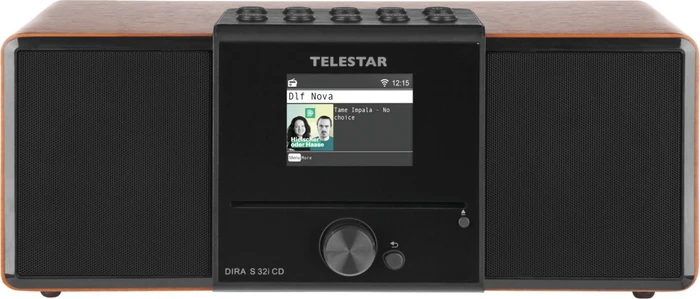 Telestar DIRA S 32i CD walnuss/schwarz