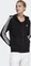 adidas Essentials 3-Streifen French Terry Regular Hoodie schwarz/weiß (Damen) Vorschaubild
