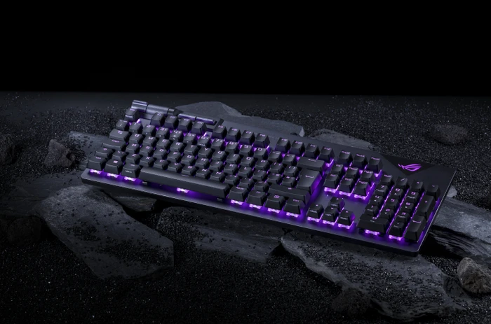 ASUS ROG Strix Flare II Animate, PBT, ROG NX RED, USB, DE