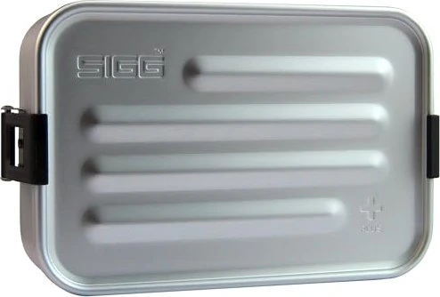 Sigg Metal Box Plus S Lunchbox Aufbewahrungsbehälter alu