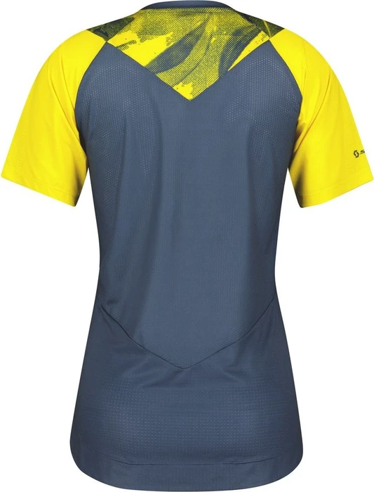 Scott Trail Vertic Pro Trikot kurzarm sun yellow/midnight blue (Damen)
