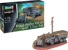 Revell Starter Kit Krupp Protze KFZ 69 with 3.7cm Pak