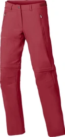 Vaude Farley Stretch ZO T-Zip Zip-Off Hose lang red cluster (Damen)