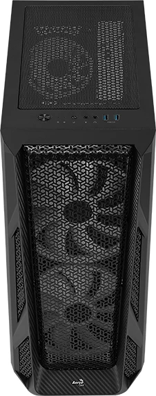 AeroCool AirHawk Duo ARGB, Glasfenster