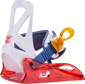 Burton Groom Disc Softbindung rot/multi (Junior) (Modell 2025/2026)