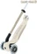 Globber Go Up Deluxe Lights Ecologic 360° Kickboard coconut white Vorschaubild