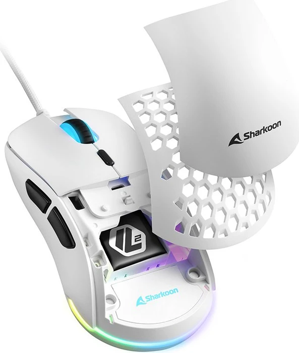 Sharkoon Light² 180 weiß, USB