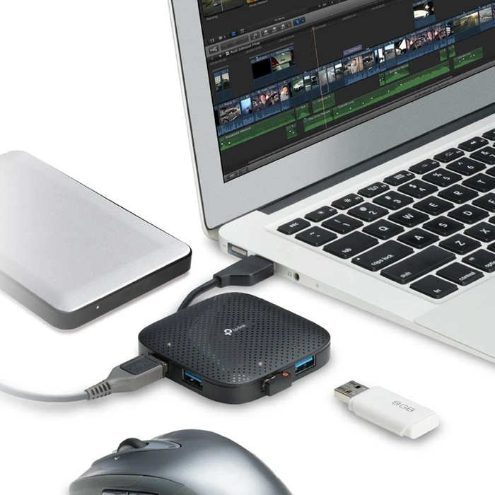 TP-Link USB-Hub, 4x USB-A 3.0, USB-A 3.0 [Stecker]