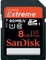 SanDisk Extreme R80/W30 8GB, UHS-I, Class 10 Vorschaubild
