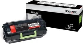 Lexmark Etiketten Toner 520XAL schwarz hohe Kapazität