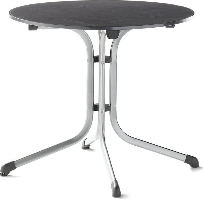 Sieger Boulevard vivodur Klapptisch 85cm graphit/schieferdekor anthrazit (3135-50)