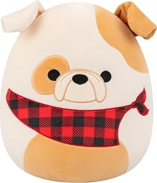 Jazwares Squishmallows Brock die Bulldogge mit Bandana 30cm