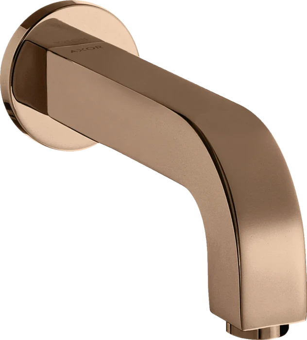 Hansgrohe Axor Citterio Wanneneinlauf polished red gold