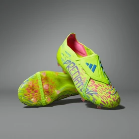 adidas Predator Elite Fold-Over Tongue FG lucid lemon/lucid pink/blue fusion