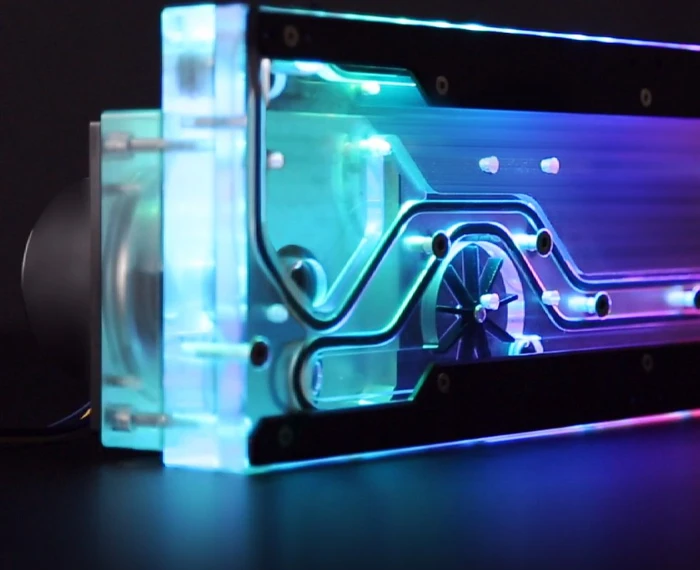 Raijintek Acheron 360 D5 EVO RBW Distro Plate, Verteilerplatte mit Pumpe
