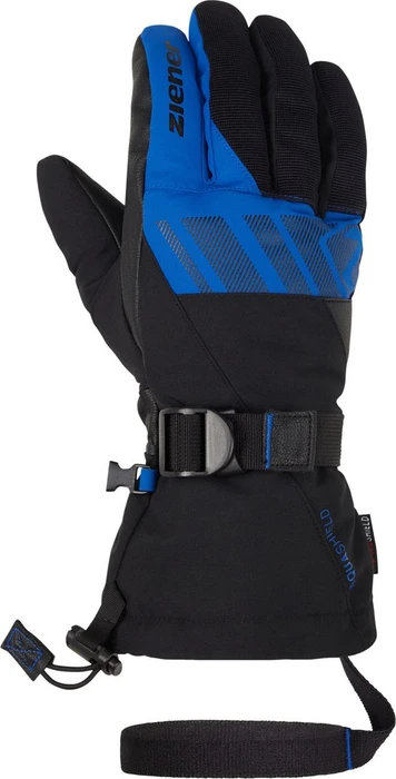 Ziener Ghalion AS Skihandschuhe black/cobalt blue (Herren)