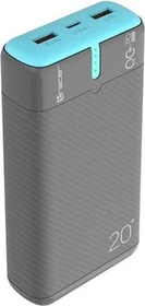 Tracer Powerbank Energen 20000mAh grau/blau