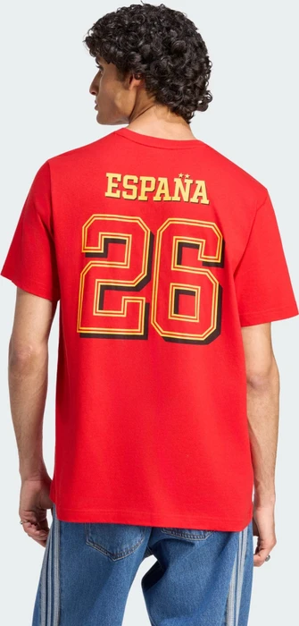 adidas FIFA WM 2026 Spanien Winner Heim Shirt kurzarm better scarlet (Herren)