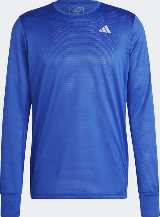 adidas Own The Run Laufshirt langarm lucid blue (Herren)