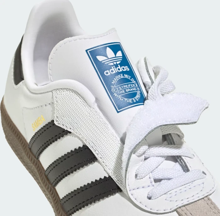 adidas Samba OG Comfort Closure Elastic Lace cloud white/core black/gum (Junior)