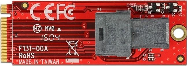 DeLOCK M.2 PCIe -> U.2 miniSAS HD