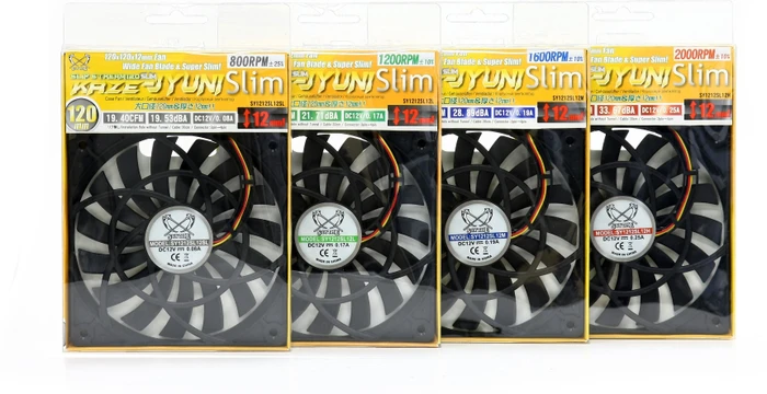 Scythe Slip Stream Slim 800rpm, 120mm