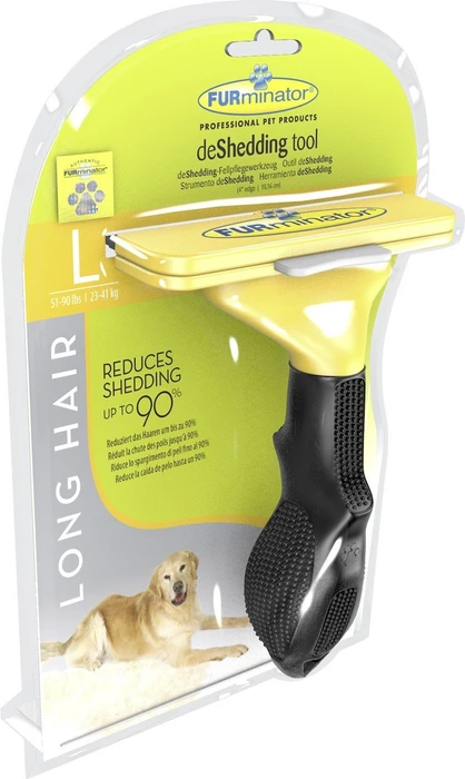 FURminator deShedding Tool für große Hunde mit langem Fell, Version 1