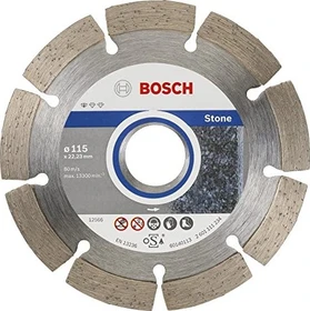 Bosch Professional Standard for Stone Diamanttrennscheibe, 115x1.6x22.23mm, 10 Stück