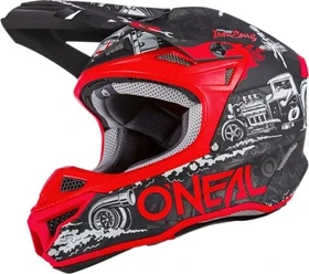 O'Neal 5SRS Polyacrylite HR schwarz/rot/weiß/grau