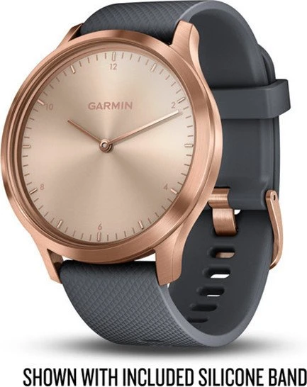 Garmin vivomove HR Premium Aktivitäts-Tracker rosegold/grau