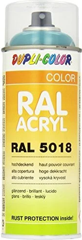 Dupli-Color RAL Acryl Acryllack-Spray RAL 5018 türkisblau, 400ml
