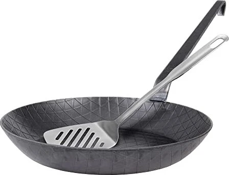 Gräwe Iron-High Bratpfanne mit Hakenstiel hoher Rand 27.5cm