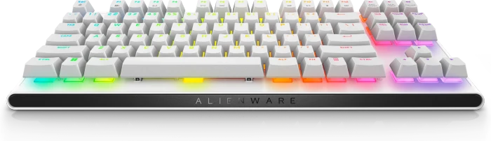 Dell Alienware AW420K, Lunar Light, TKL, MX RGB RED, USB, US
