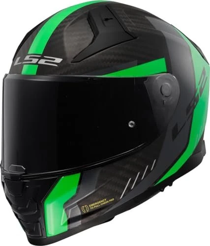 LS2 FF811 Vector II Carbon Grid Fluo matt